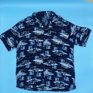 Hawaiian Style/Print Puritan Button Down Shirt